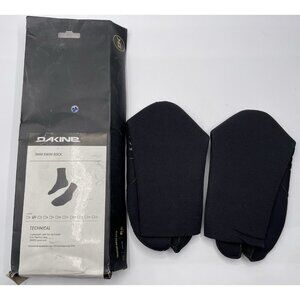 Dakine 3mm Swim Sock Size 6 Black Neoprene